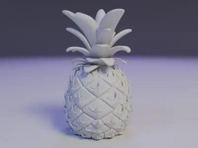 pineapple 3D print model