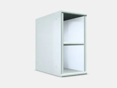 TORNVIKEN Open cabinet 4 Low-poly 3D model