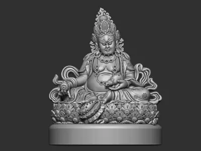 Tibetan Buddha 3D print model