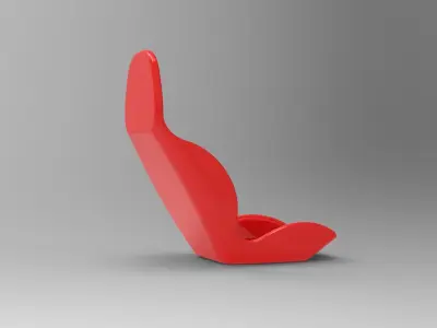 Racing Seat 3D model