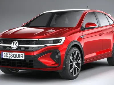 Volkswagen Taigo R 2022 3D model