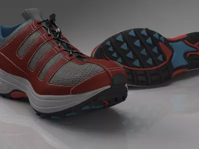 Running Shoe 3D model