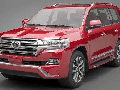 Toyota Land Cruiser J200 3D model