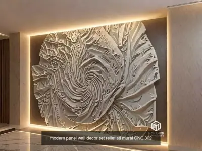 Premium 3D Panels CNC Print Ready Vol 6 3D Model Collection