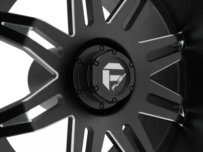 fuel off road LETHAL wheel 3d print model 3D print model