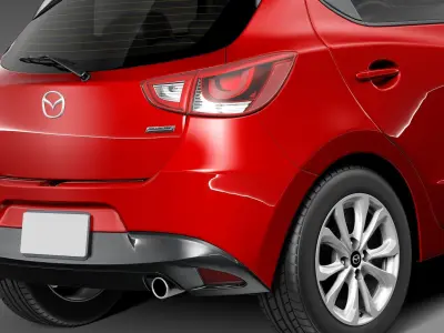 Mazda 2 2015 3D model