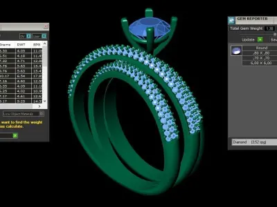 ring code 37 3D print model