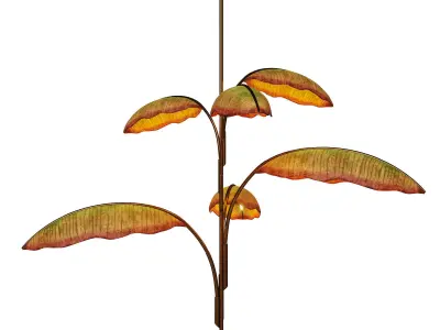 Pelle Nana Lure Chandelier 3D model