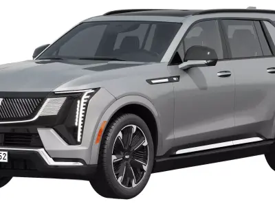 Cadillac Escalade IQL premium luxury 2026 3D model