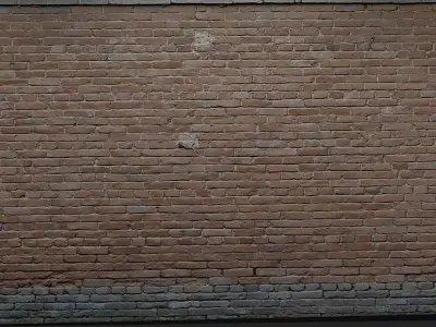 Brick Wall 003 3D model