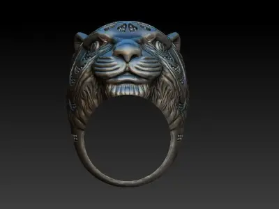 Tiger Ring 3D model