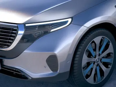 Mercedes-Benz EQC 2020 3D model