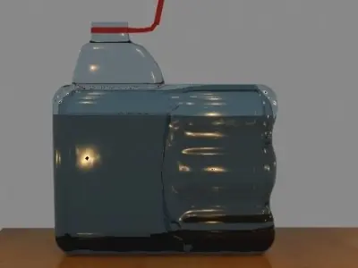 oil bottle 3D model