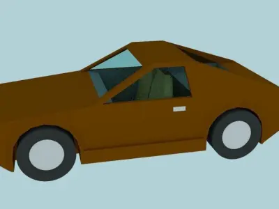 LowPoly SportCar sports car 3D model