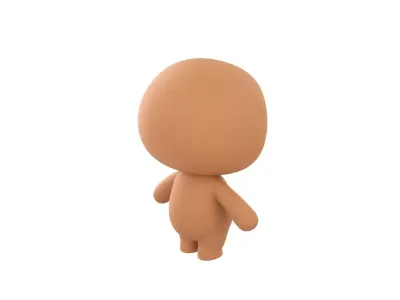 Character149 Rigged Sloth 3D model