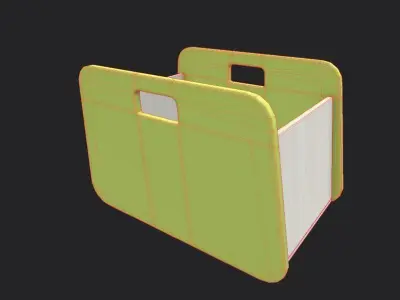 BacUp2Boxes Green Low-poly 3D model