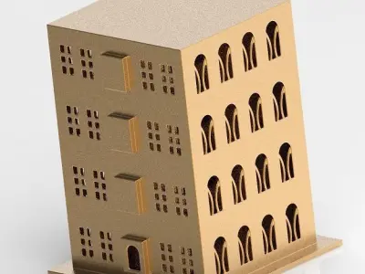 Superior Multi Storey Building 3D model