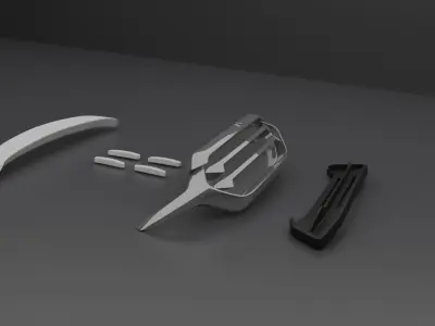 2021 Isuzu MuX 3D print model