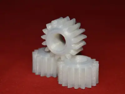 Gear and crescent trapeze janitor Mercedes  3D print model