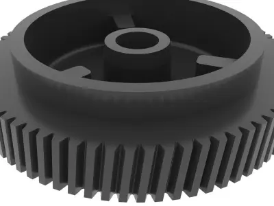 VAG window regulator gear 1K0959792J 3D print model