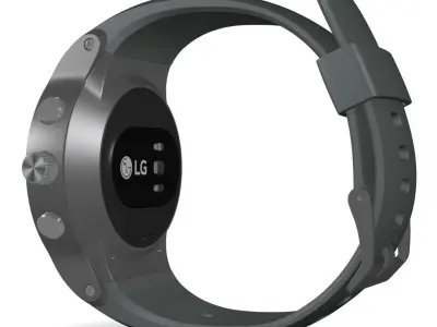 LG Watch Sport for Element 3D 3D model