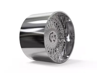 AMANI FORGED DEVO wheel 3D print model