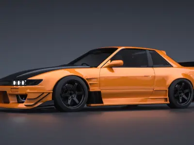 NISSAN SILVIA 3D model