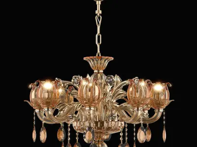 MD 3255-8 Osgona Chandelier 3D model