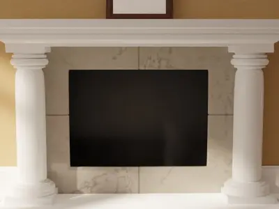Living room 3D model 45