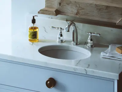 Sunny Bathroom 3D model