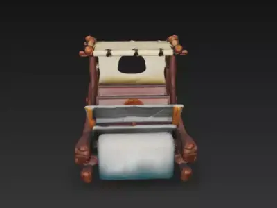 The Flintstones Car 3D print model