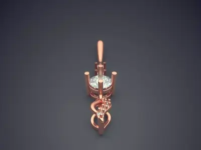 Luxury Jewelry Piece CAD 3799 3D print model
