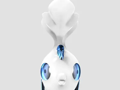 Cute Fish Planter - STL for 3D printing 3D print model