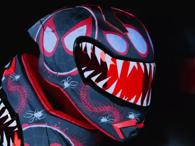 Spider Verse Helmet 3D model