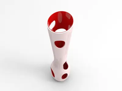 Ceci nest pas un Vase Low-poly 3D model