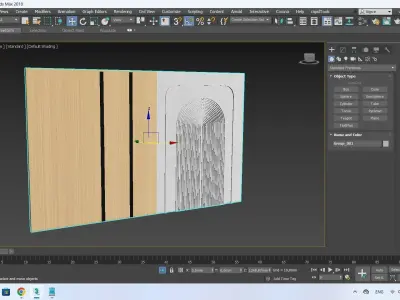 3d wall panel 01 3D model
