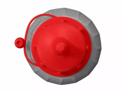 glue bottle-01 3D model