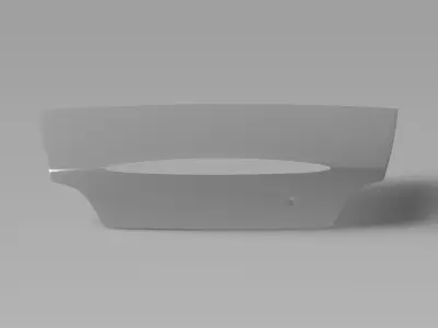 S2000 AP2 Trunk Exterior Surface Model - 3D Laser-Scanned 3D model