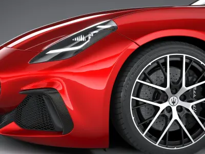 Maserati GranTurismo Trofeo 2023 3D model