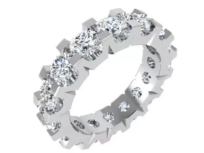 Eternity Band Ring 3770 3D print model