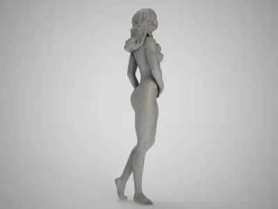 Slim Woman 3D print model