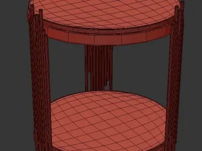 Bedside table Free 3D model