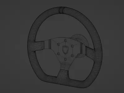 Race Car Steering Wheel P11 2016 GT3 Mug 3D model