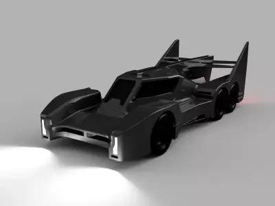 Armored Racer 3D print model