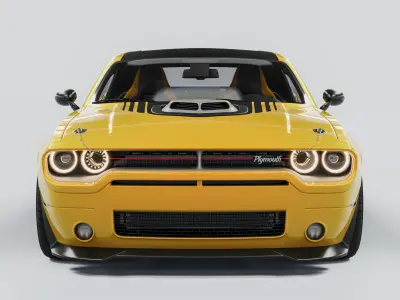 Plymouth Cuda  3D model