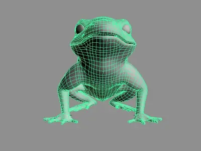 Frog 3D model