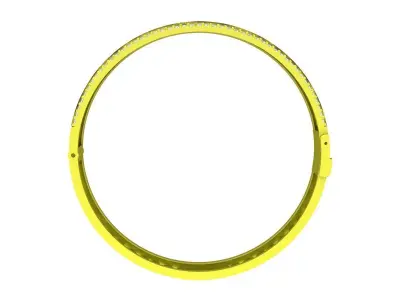 A6918 Luxury Diamond Women Band Bangle 3D print model