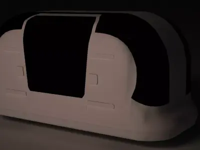 Ultra PRT Personal Rapid Transport 3D model