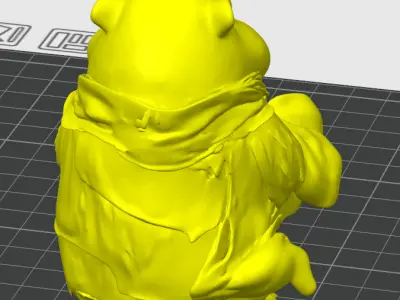 Dry rice groundhog 3D print model