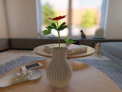 AvantConcept Parametric Vase 3D Printable 3D print model